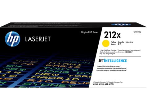 HP 212X High Yield Yellow Original LaserJet Toner Cartridge