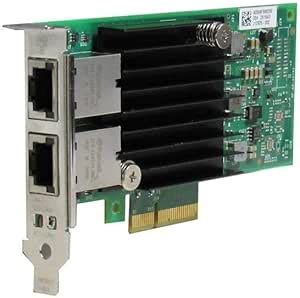 Intel Ethernet Converged Network Adapter X550-T2; Single Pack