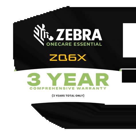 Zebra 2 YEAR(S) ZEBRA ONECARE ESSENTIAL; 3 DAY TAT; RENEWAL; WITH COMPREHENSIVE COVERAGE.