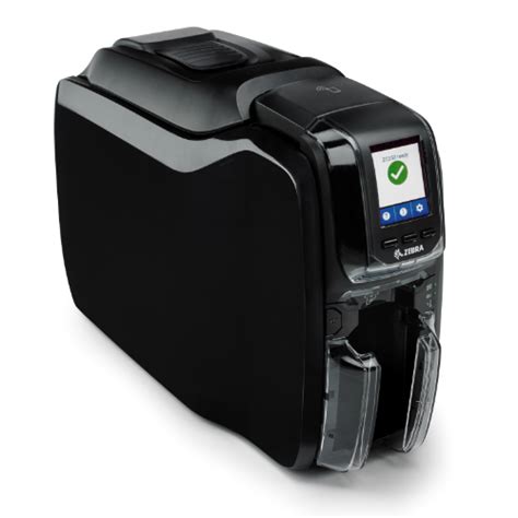 Zebra - Printer ZC350; Single Sided; UK/EU Cords; USB & Ethernet; Windows Driver